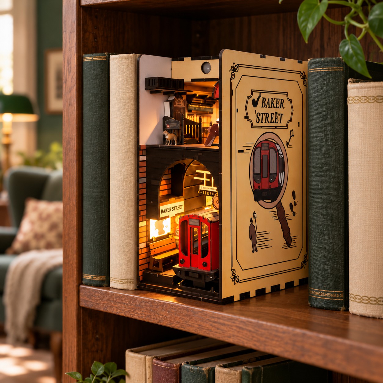 Baker Street Book Nook Kit lifestyle photo 1