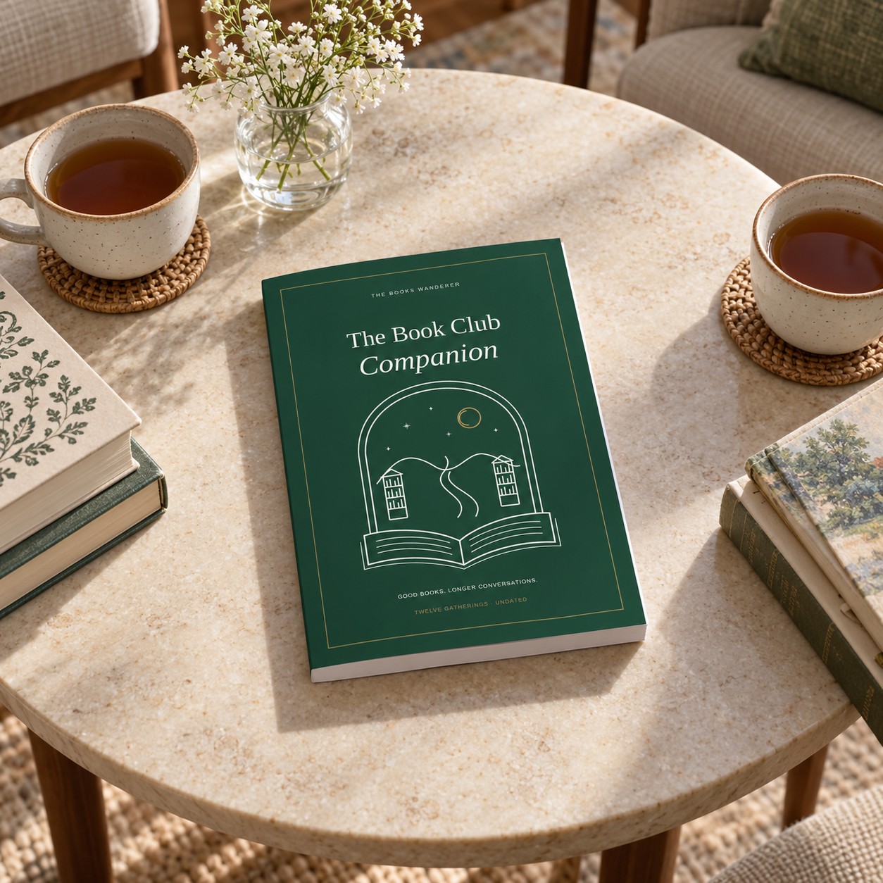 The Book Club Companion — An Undated Journal for Twelve Gatherings lifestyle photo 1