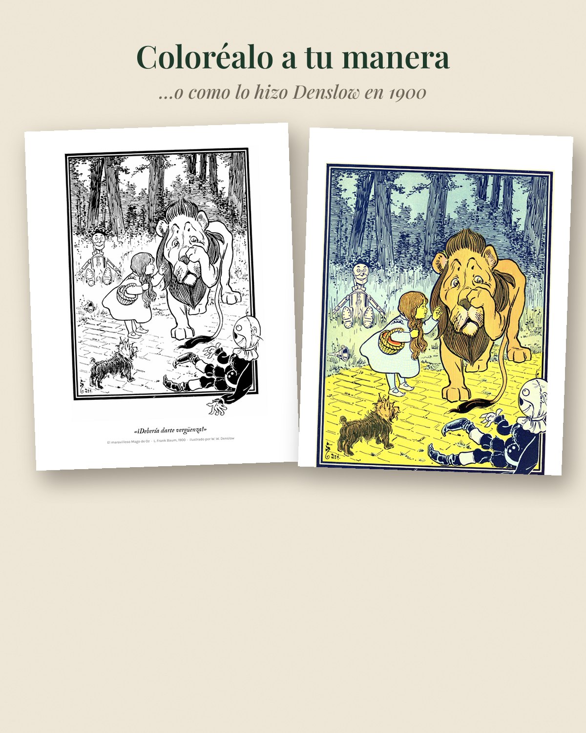Colorea los clásicos — Libro para colorear literario (tapa blanda impresa), foto de ambiente 1
