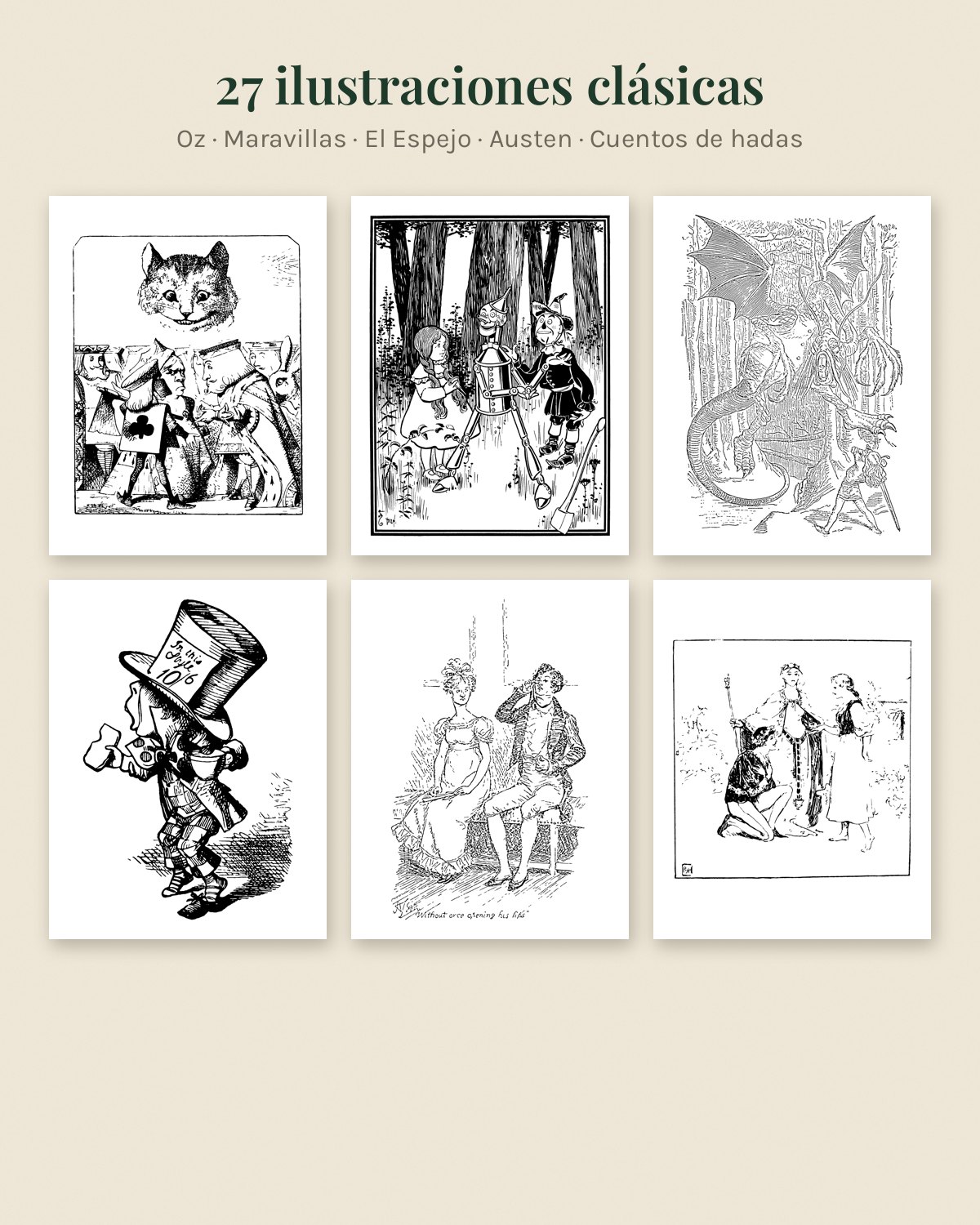 Colorea los clásicos — Libro para colorear literario (tapa blanda impresa), foto de ambiente 2
