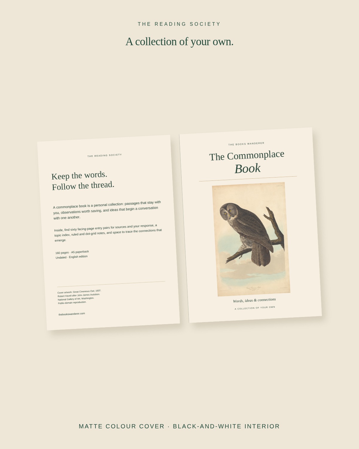 The Commonplace Book — Owl Edition lifestyle photo 4