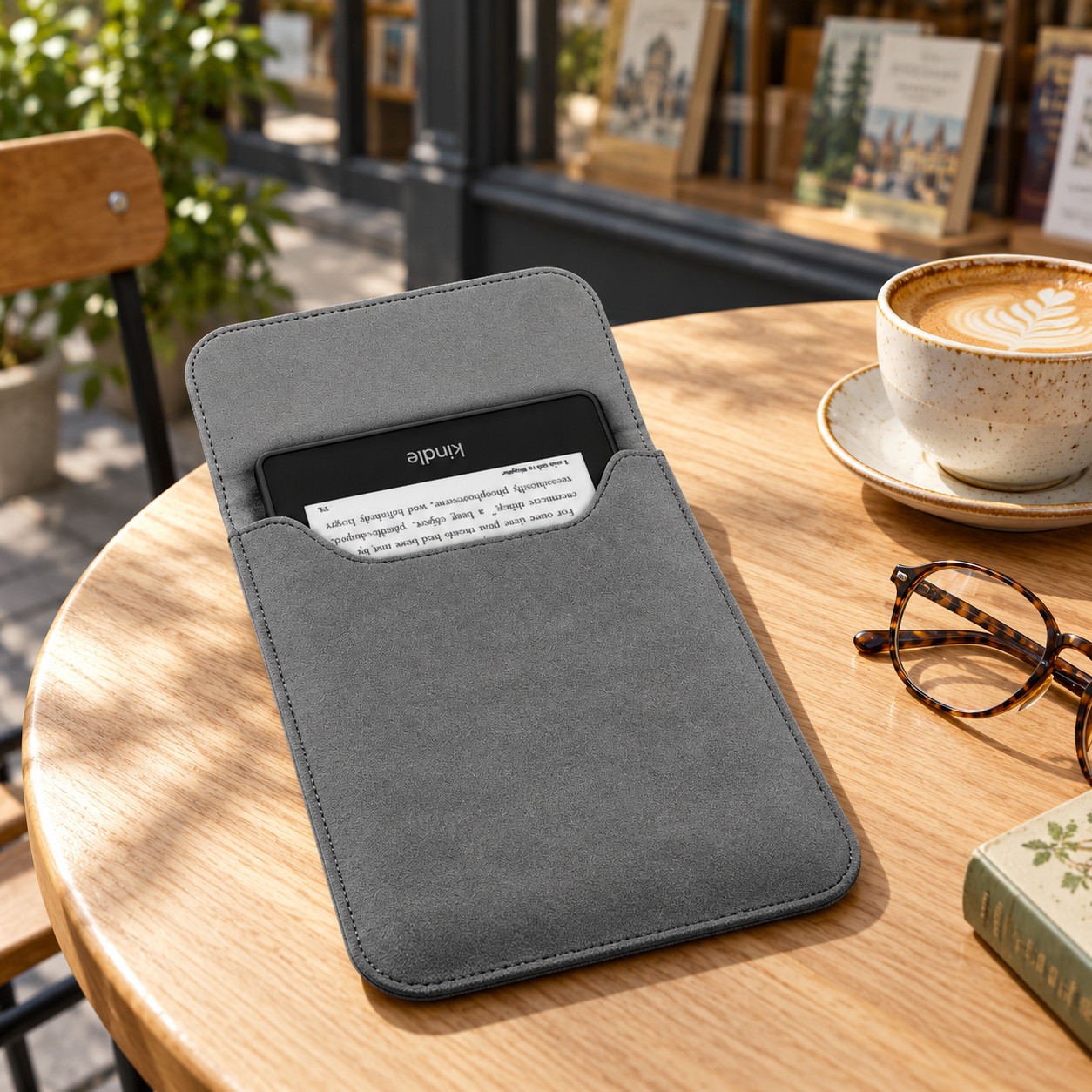 Kindle Magnetic Sleeve lifestyle photo 1