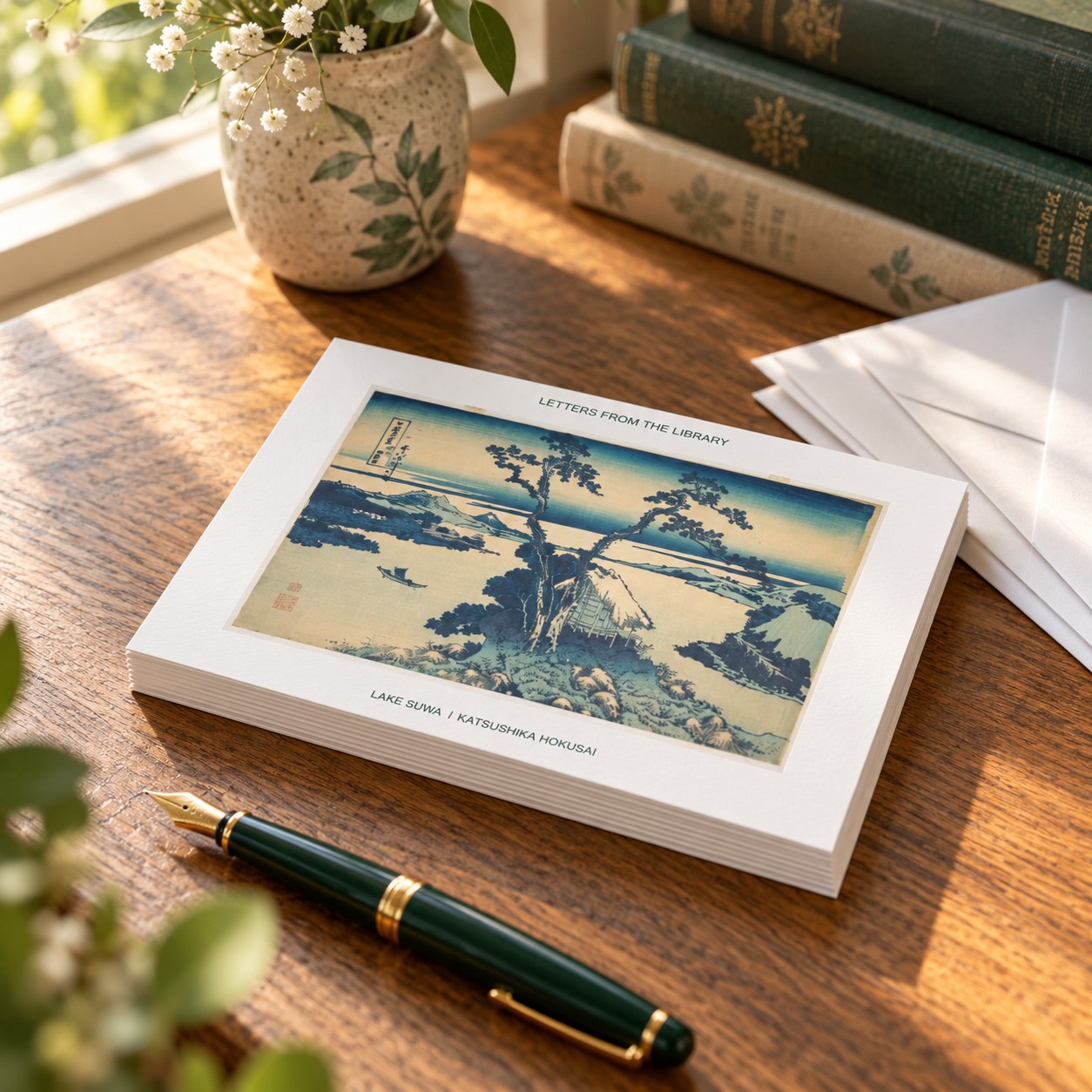 Letters from the Library — Lake Suwa Cards & Envelopes (10) lifestyle photo 1