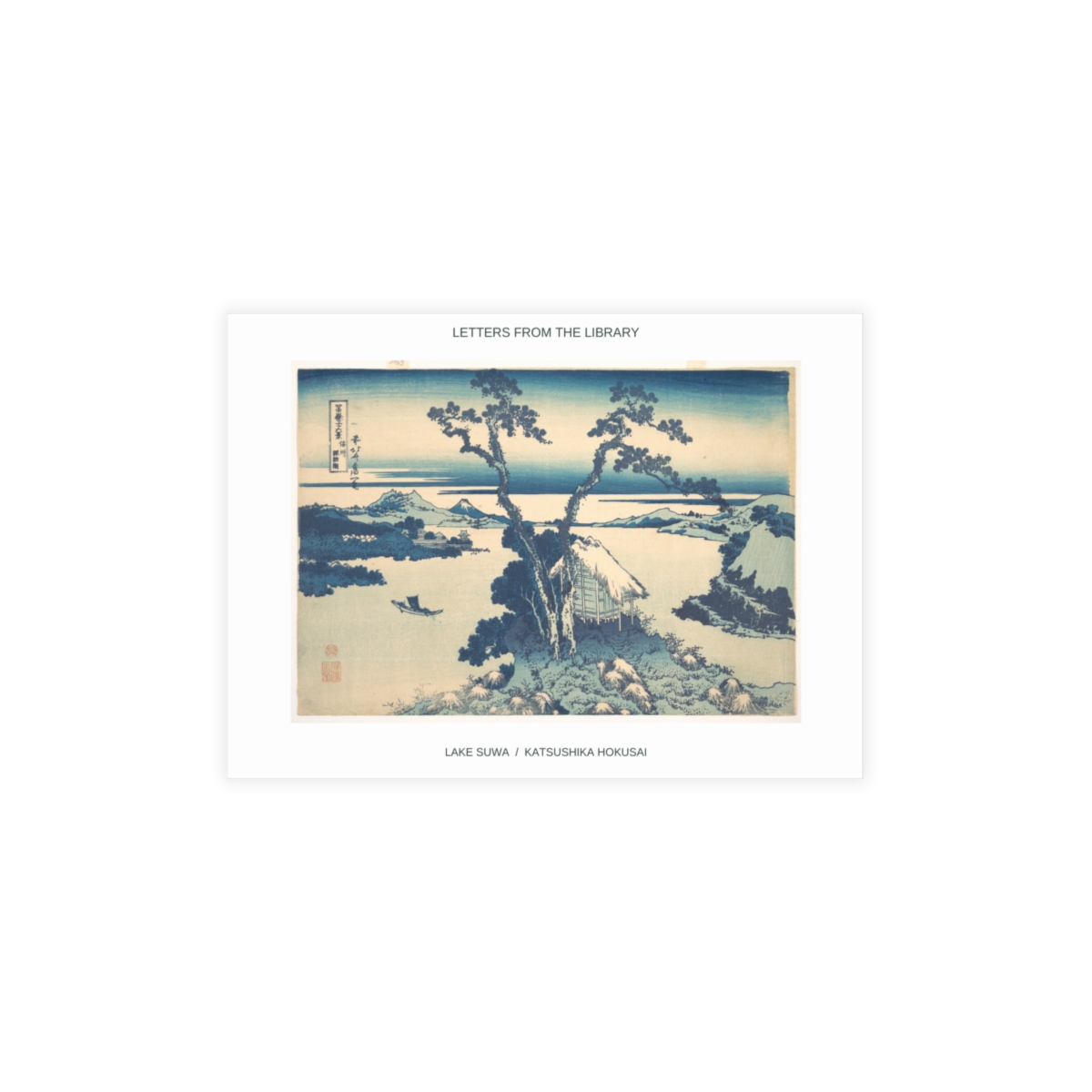 Letters from the Library — Lake Suwa Cards & Envelopes (10)