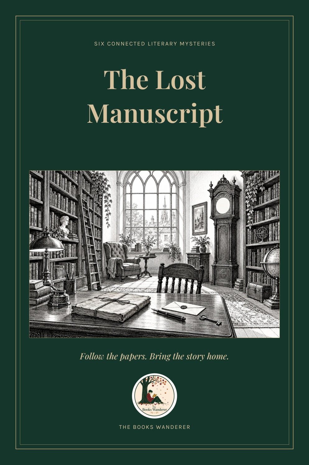 The Lost Manuscript — Six Literary Mysteries (English Paperback)